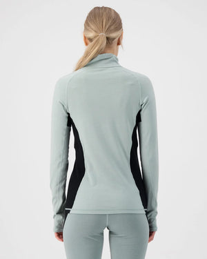 Olympus Merino 1/2 Zip Glacier/Dew