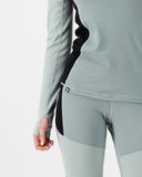 Olympus Merino 1/2 Zip Glacier/Dew