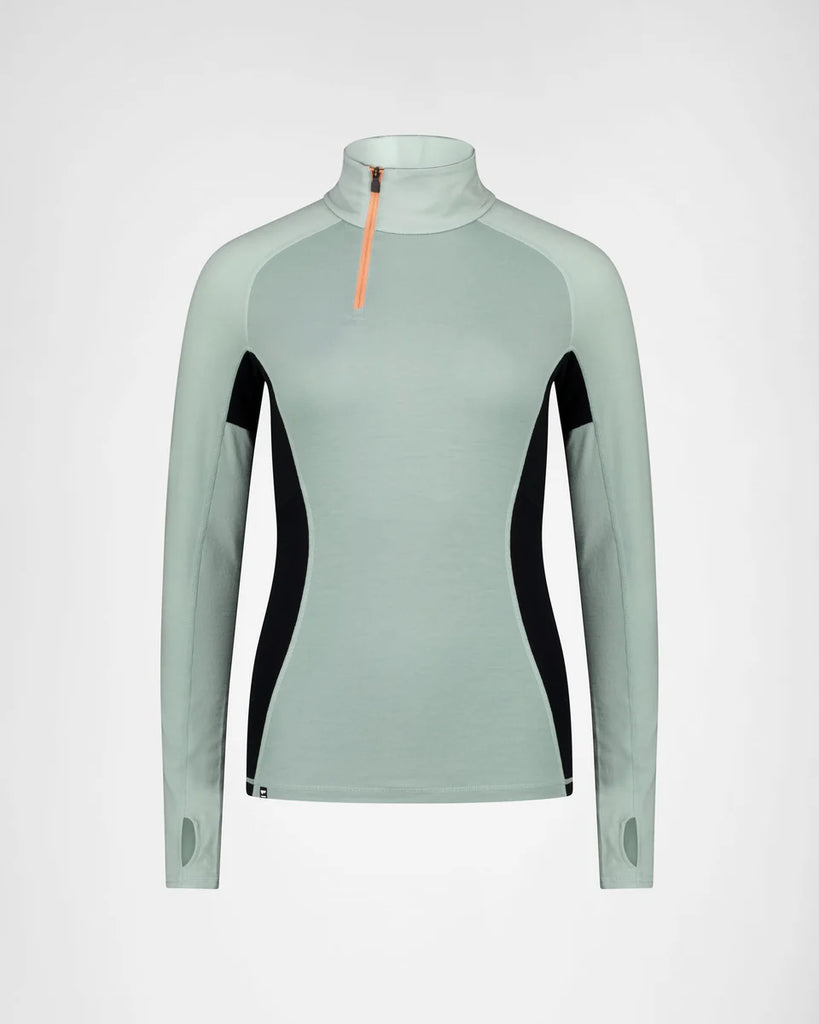 Olympus Merino 1/2 Zip Glacier/Dew