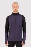 Olympus Merino 1/2 Zip Black/Iron