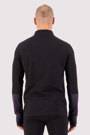 Olympus Merino 1/2 Zip Black/Iron