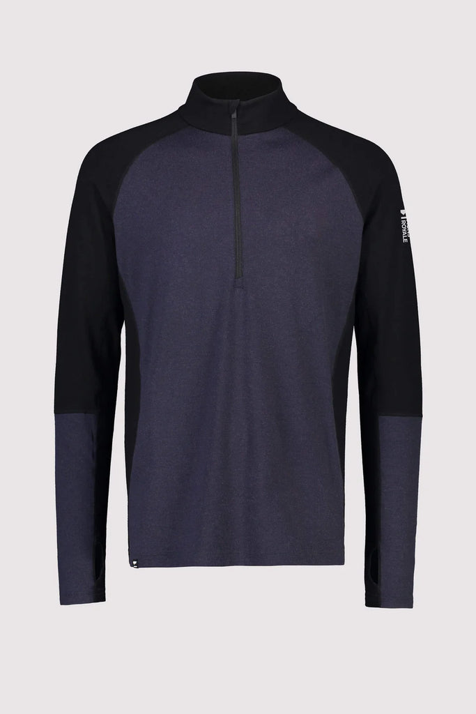 Olympus Merino 1/2 Zip Black/Iron