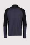 Olympus Merino 1/2 Zip Black/Iron