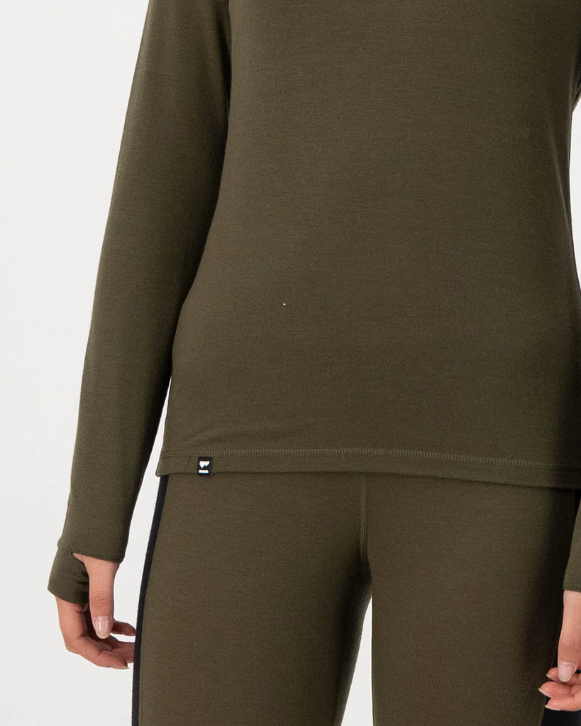 Cascade Merino Flex 200 LS Dark Olive