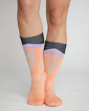 Unisex Ultra Cushion Merino Snow Sock Punch