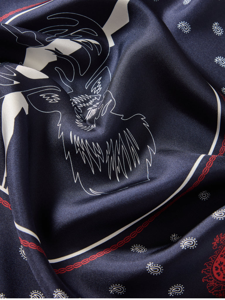 Western Silk Scarf