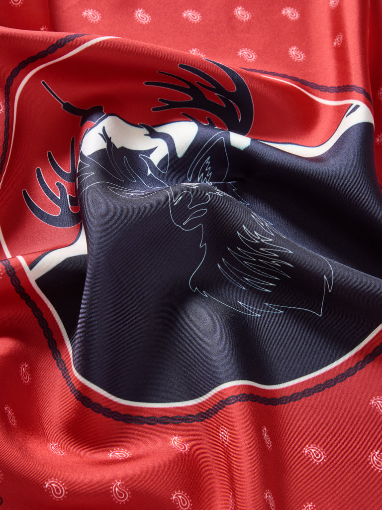 Western Silk Scarf