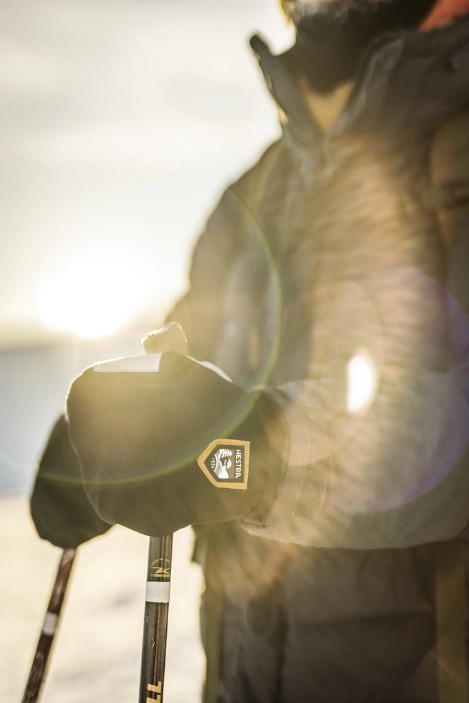 Army Leather Altitude Czone Mittens