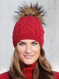 Carla-FL-Pelz Wool Hat
