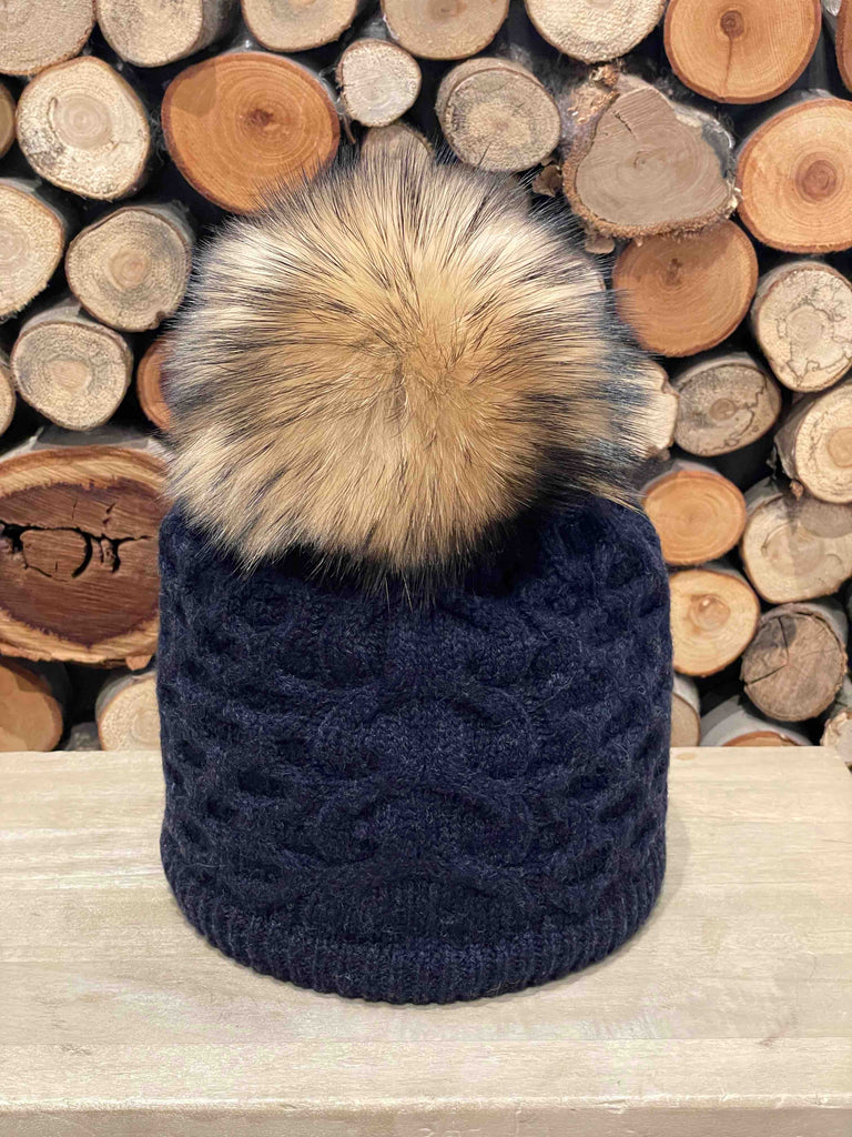 Carla-FL-Pelz Wool Hat