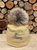 Bella-FL-Pelz Wool Hat