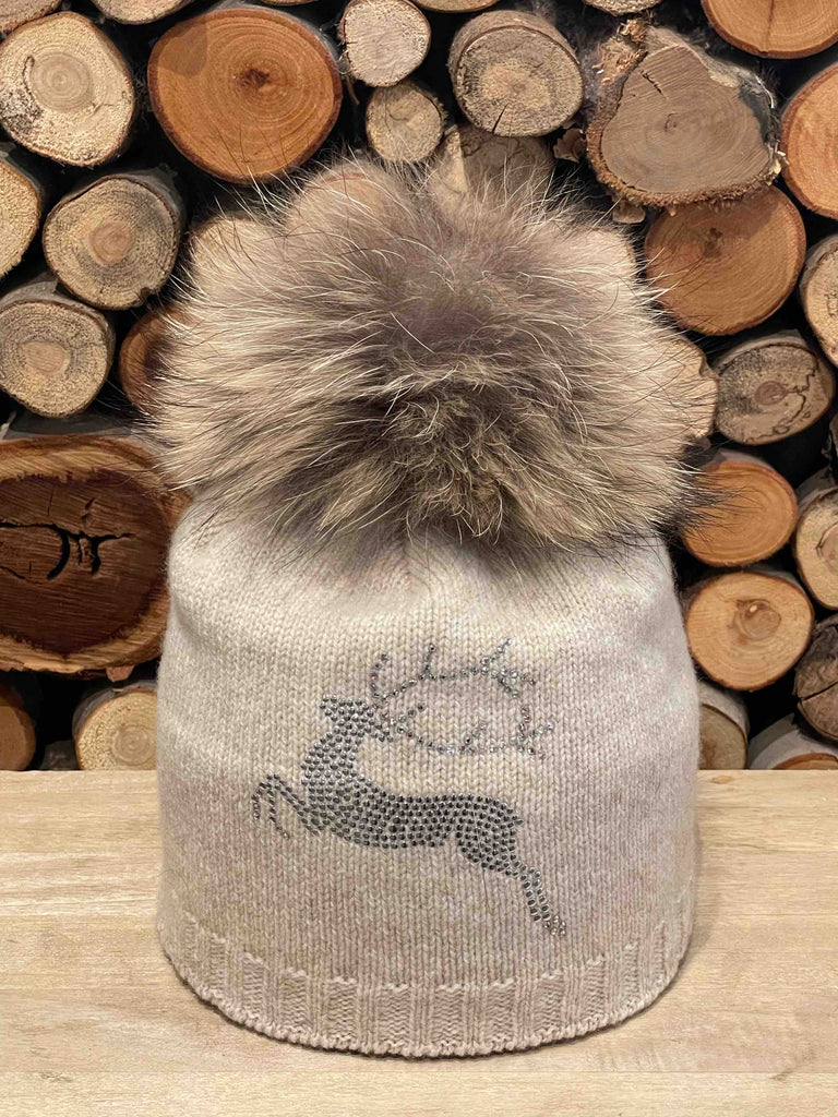 Bella-FL-Pelz Wool Hat