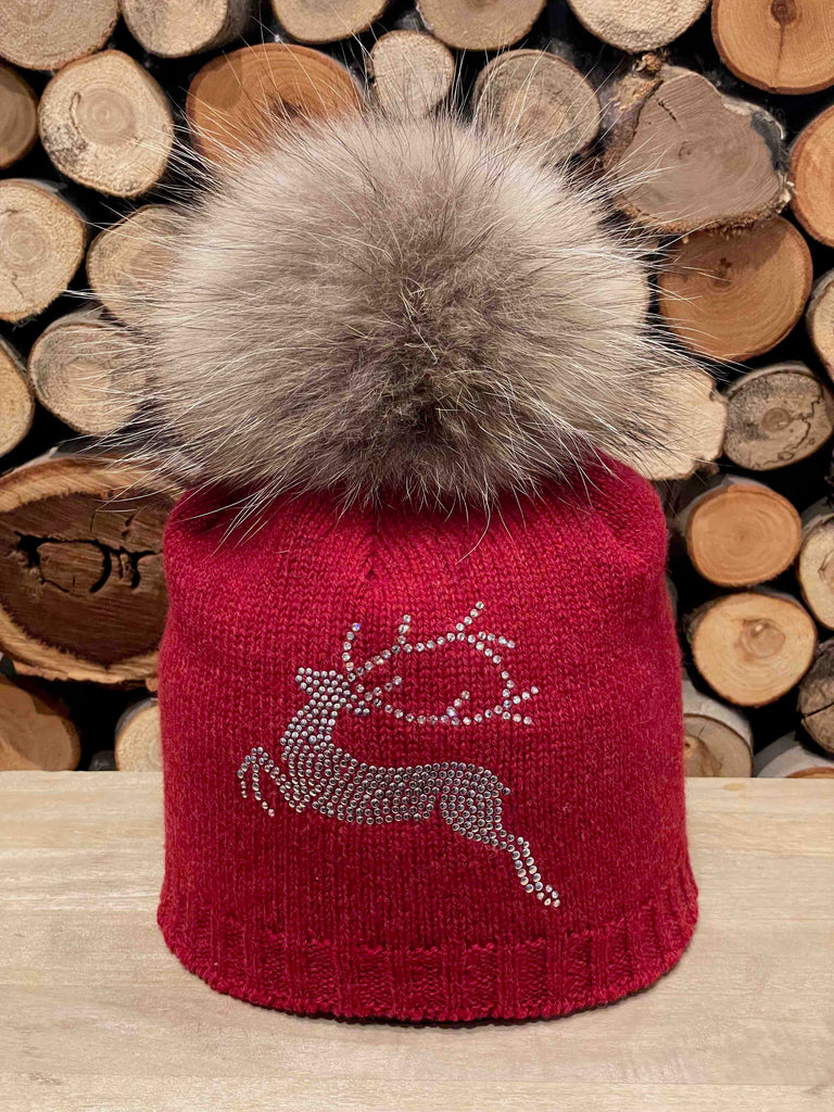 Bella-FL-Pelz Wool Hat