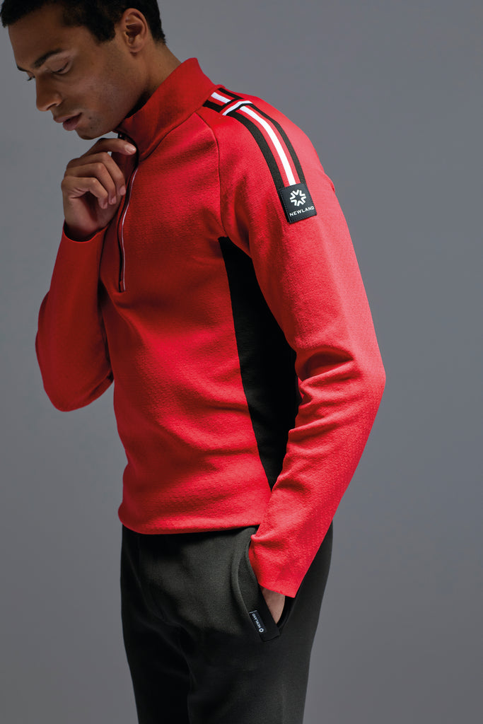 Man Racer Stripe T-Neck