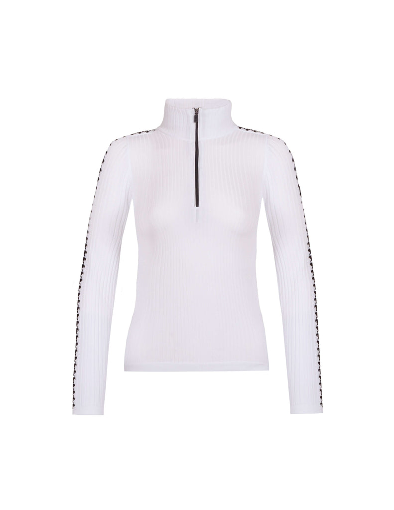 Lady Houndstooth T-Neck