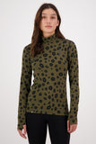 Cascade Merino Flex 200 Mock Neck LS Aoraki Lily