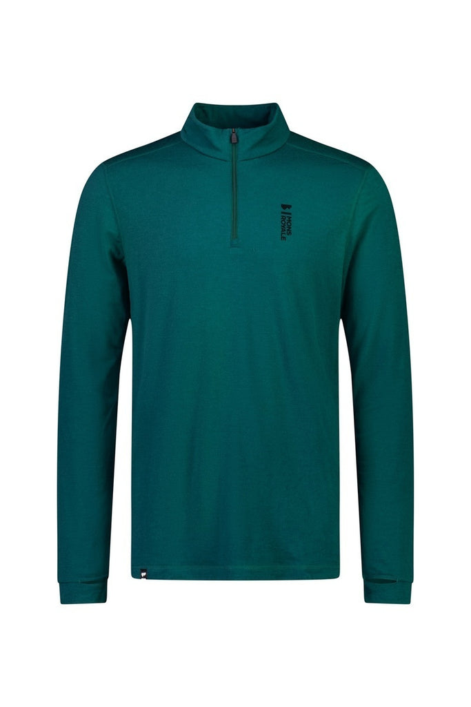 Cascade Merino Flex 200 1/4 Zip Evergreen