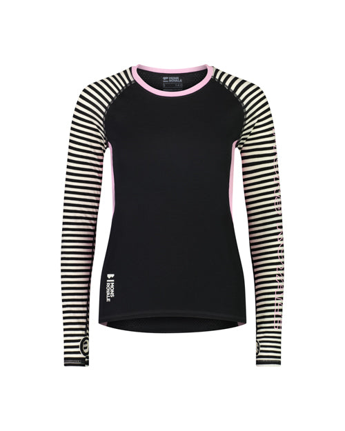 Bella Tech LS Pink Stripe