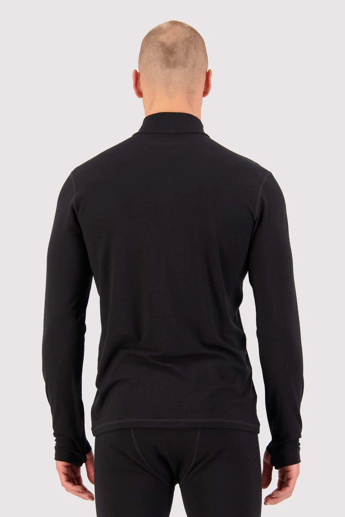 Cascade Merino Flex 200 1/4 Zip Black