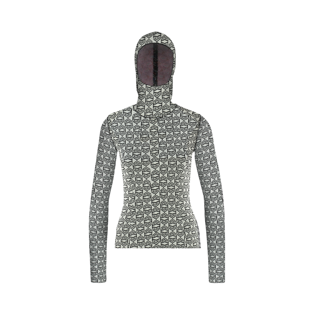 Logo Cap Turtle Jacquard Knit