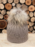 Cashmere Cable Hat