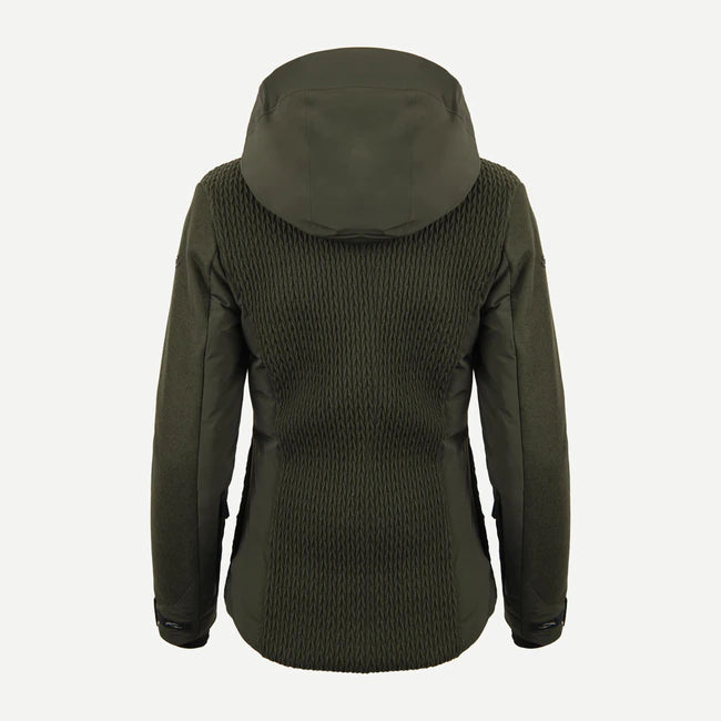 Womens Smocked Luxe Jacket