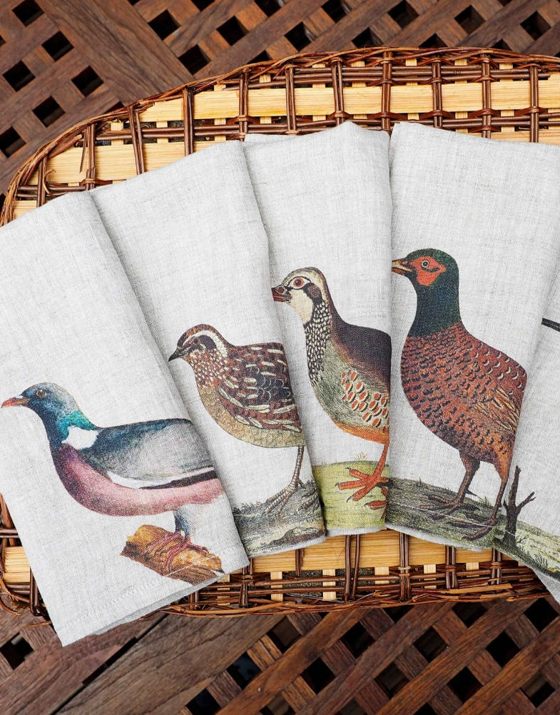 Napkins Wild Birds