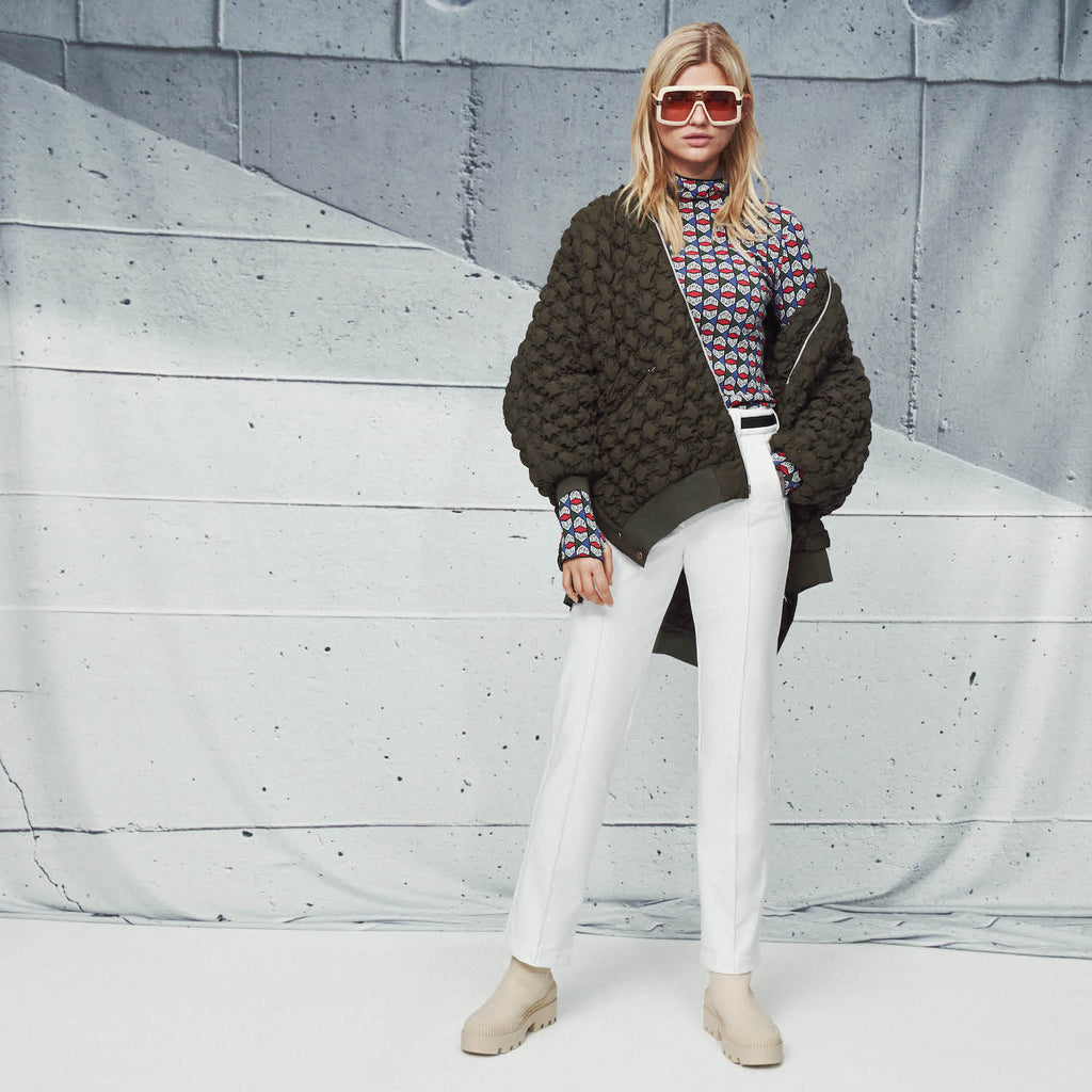 Logo Cap Turtle Jacquard Knit