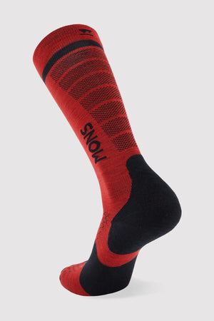 Pro Lite Merino Snow Sock Retro Red