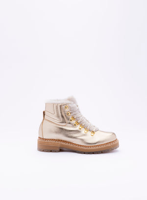 Camelia Icon White Gold Boots