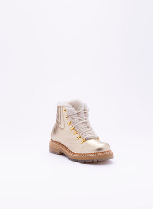 Camelia Icon White Gold Boots