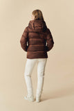 Down Ski Jacket Choc Brown