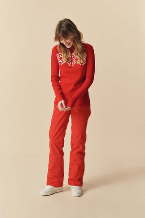 Knit Sweater Scarlet Red