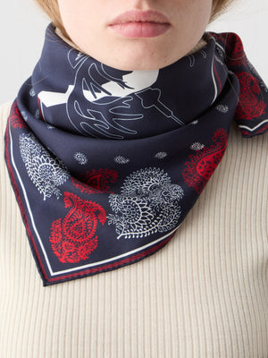 Western Silk Scarf