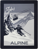 Ski Alpine Throw