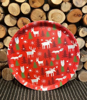 Bengt & Lotta Cutting Board - Christmas Forest