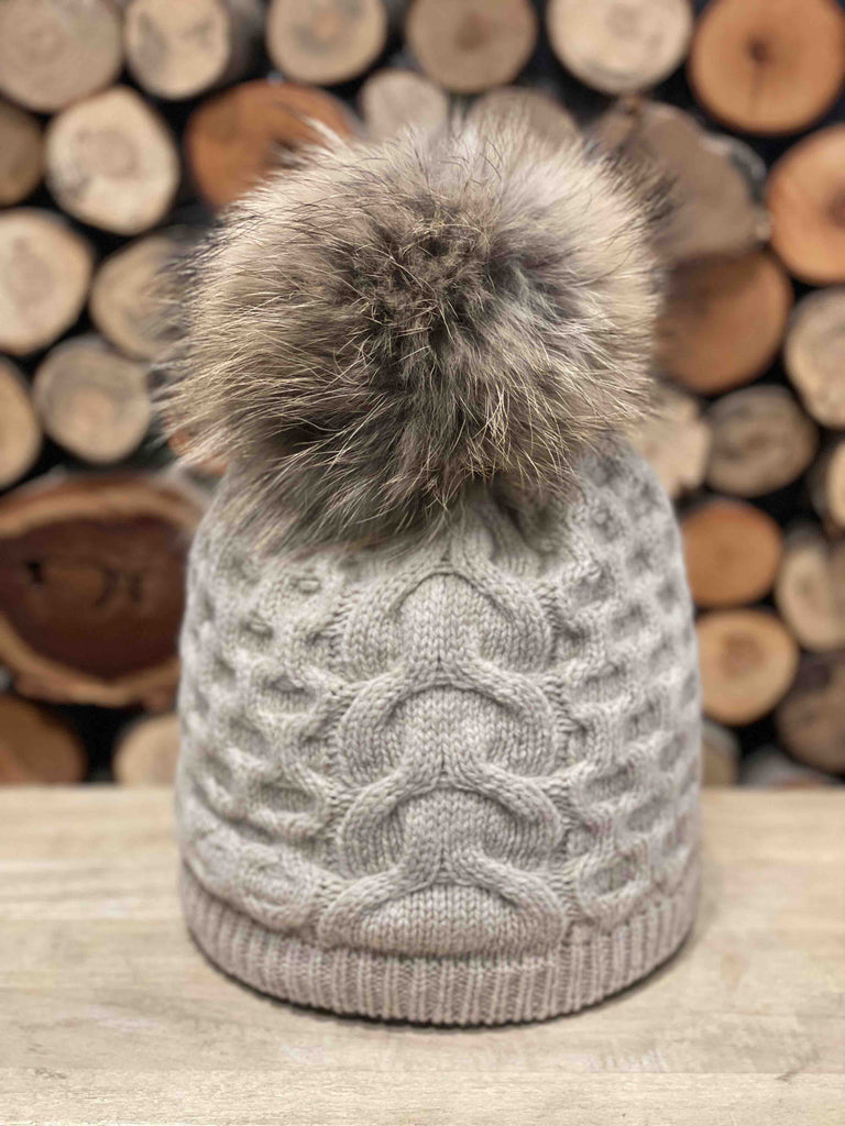 Carla-FL-Pelz Wool Hat