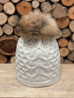 Carla-FL-Pelz Wool Hat