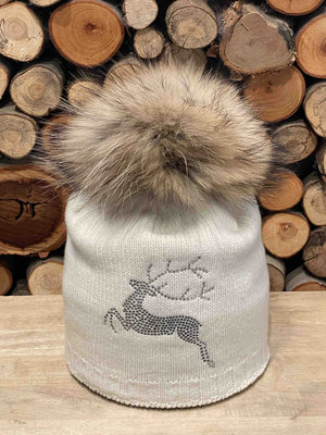 Bella-FL-Pelz Wool Hat