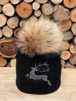 Bella-FL-Pelz Wool Hat