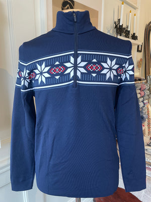 Man Snowflake T-Neck