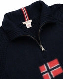 Boiled Ski Sweater Flag Mens