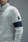 Man Wool Half Zip Sweater
