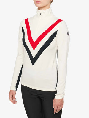 Voss Chevron Zip Up Women