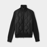 Womens Sweater Knit Puffer