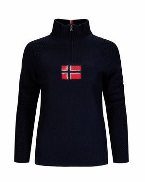 Boiled Ski Sweater Flag Womens