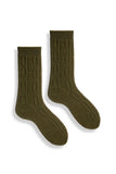 Lisa b. Womens Cable Crew Socks