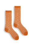 Lisa b. Womens Aster Flower Crew Socks