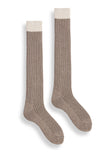 Lisa b. Womens Ribbed Knee High Socks