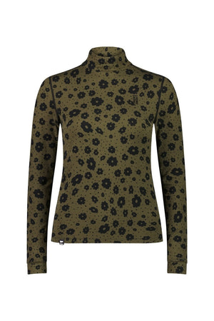 Cascade Merino Flex 200 Mock Neck LS Aoraki Lily